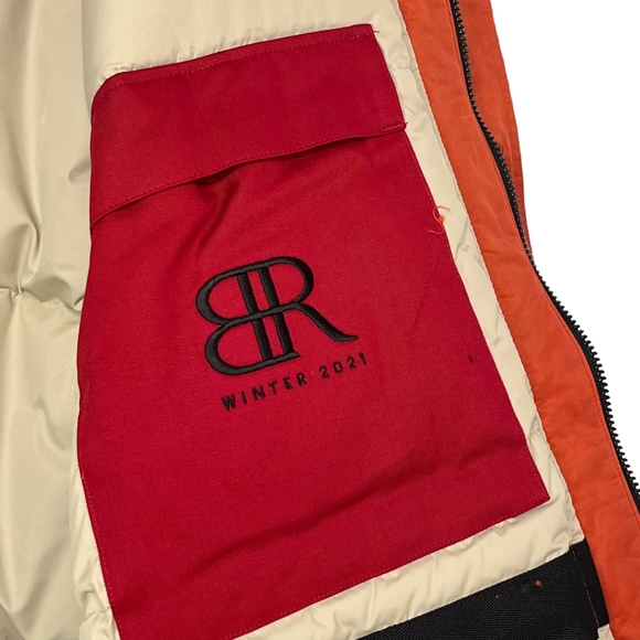 Banana Republic Snorkel Parka Puffer Jacket Mens Sz L Down Filled Hooded Waxed - Picture 8 of 12